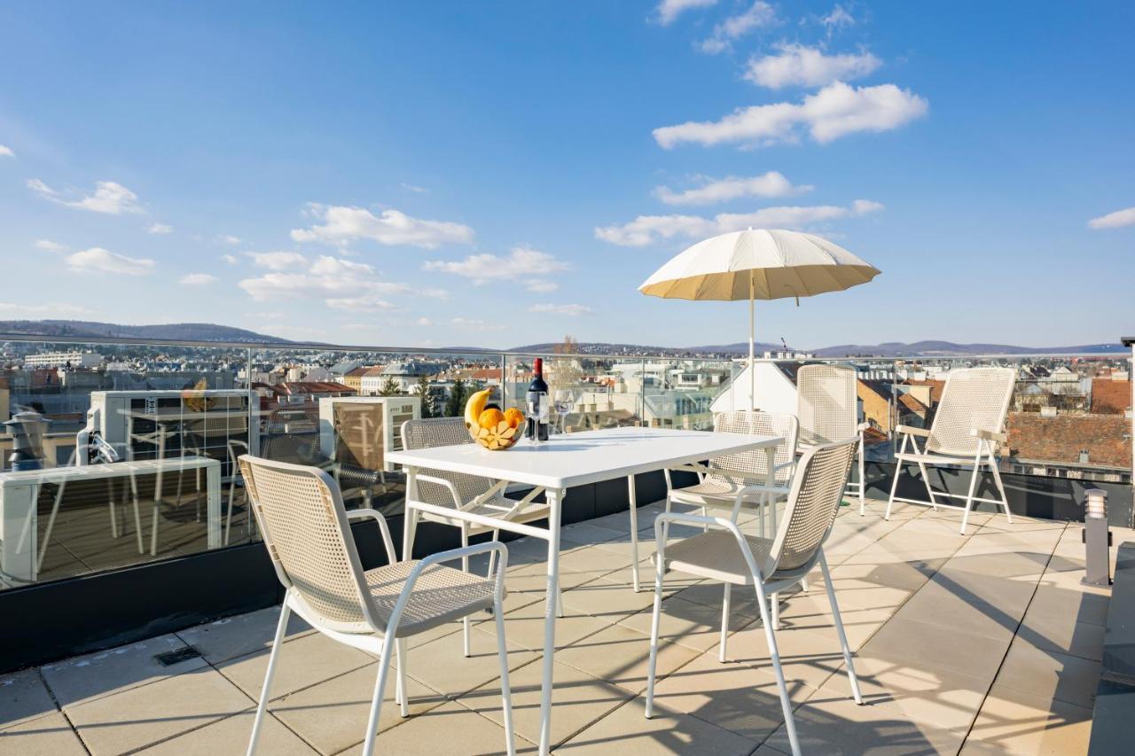 Rooftop Apartments Mit Grosser Terrasse ウィーン エクステリア 写真